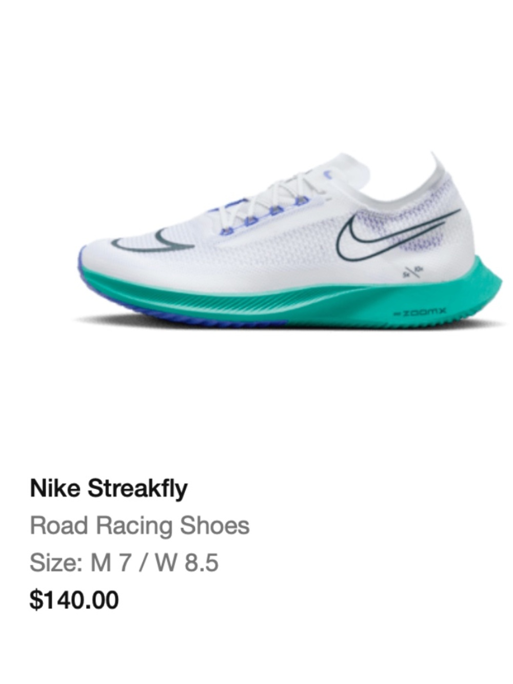 Nike Streakfly Road Racing Shoes